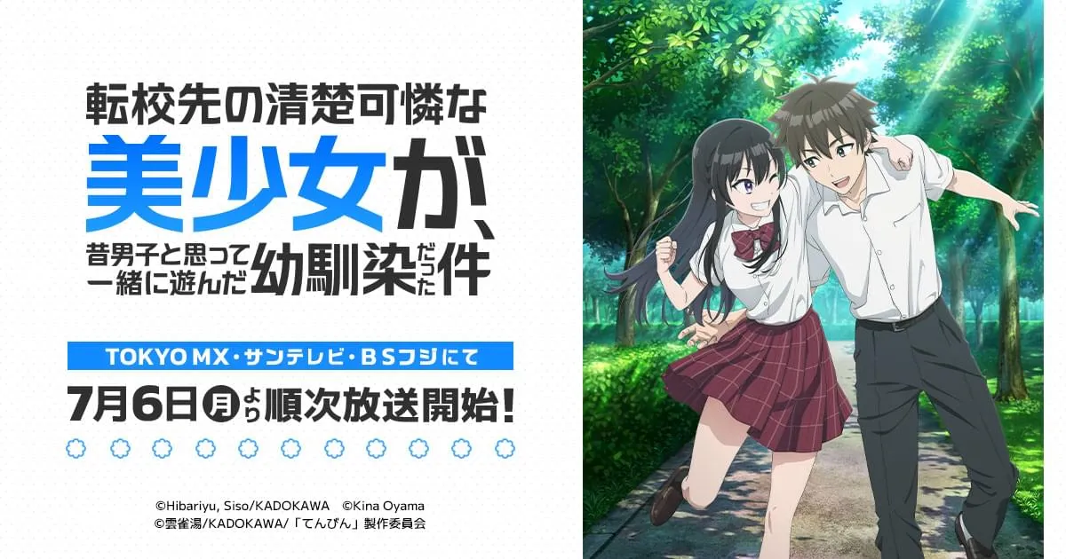 転校先の清楚可憐な美少女が、昔男子と思って一緒に遊んだ幼馴染だった件